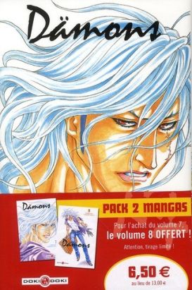 damons tome 7 et tome 8 - pack dont 1 gratuit