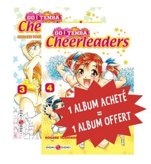 go ! tenba cheerleaders tome 3 et tome 4 - coffret