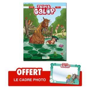 triple galop tome 3 - cadre photo offert !
