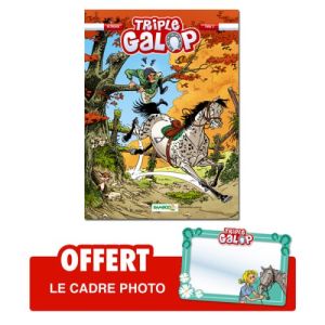 triple galop tome 5 - cadre photo offert !