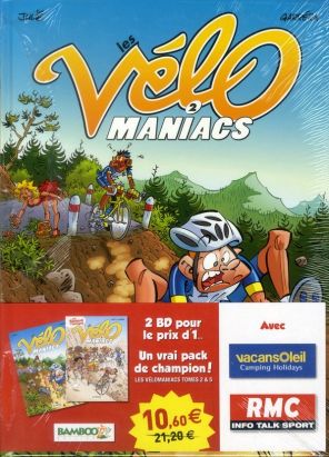 les vélomaniacs - pack promo tome 2 et tome 5