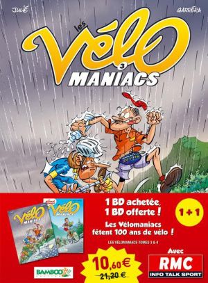 Pack découverte les vélomaniacs tome 3 et tome 4