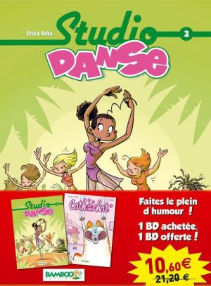 Pack studio danse tome 3 + Cath et son chat tome 1