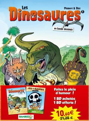 Pack les dinosaures tome 1 + jeu de gamins tome 1