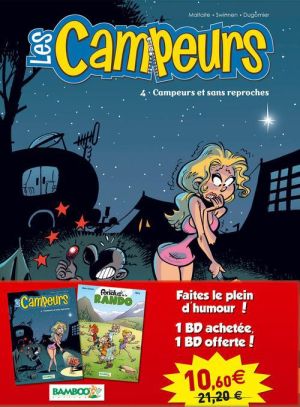 Pack les campeurs tome 4 + les fondus de la rando