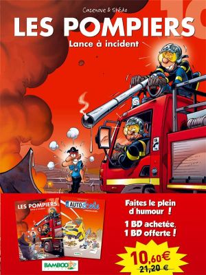 Pack découverte : les pompiers tome 10 + l'auto-école tome 4