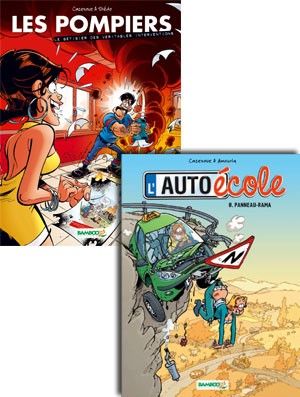Pack découverte 2015 - Les Pompiers - Bêtisier + L'Auto-École tome 8
