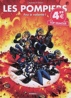 Les pompiers tome 9 - top humour 2018