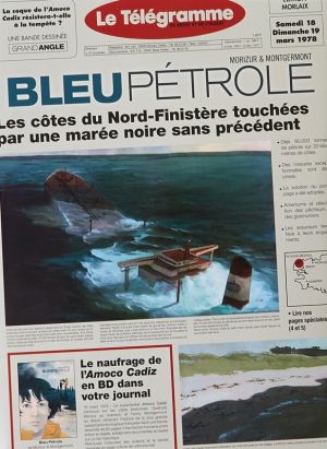 Bleu pétrole - édition jaquette