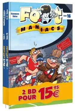 Les foot maniacs - pack découverte tome 1 + tome 16