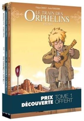 Le train des orphelins - pack découverte tomes 1 + 7 + 8