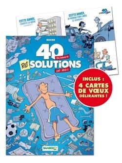 40 bonnes résolutions de mec + cartes voeux