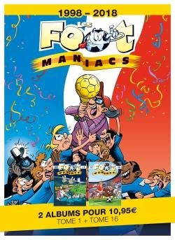 Les foot maniacs - pack tome 1 + tome 16