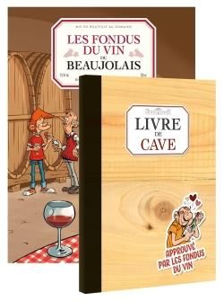Les fondus du vin - Beaujolais + livre de cave offert