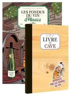 Les fondus du vin - Alsace + livre de cave offert