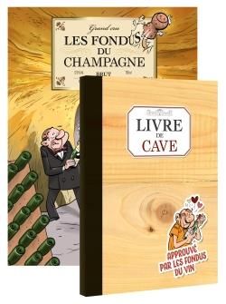 Les fondus du vin - Champagne + livre de cave offert