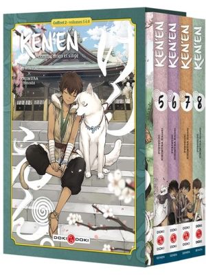 Ken'en - comme chien et singe - coffret tomes 5 à 8