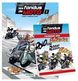 Les fondus de moto tome 1 + calendrier 2020 offert
