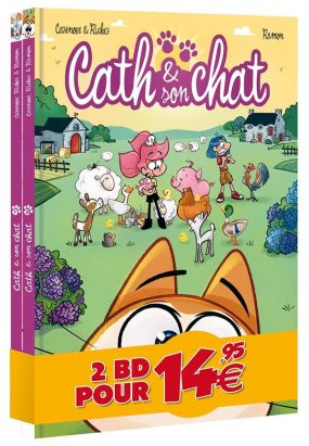 Cath et son chat - pack tomes 1 et 9