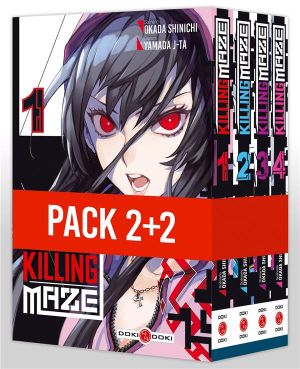 Killing Maze - pack tomes 1 à 4