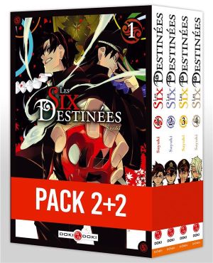 Les six destinées - pack tomes 1 à 4 Les six destinées - pack tomes 1 à 4