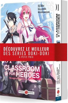 Classroom for heroes - pack tomes 1 et 2