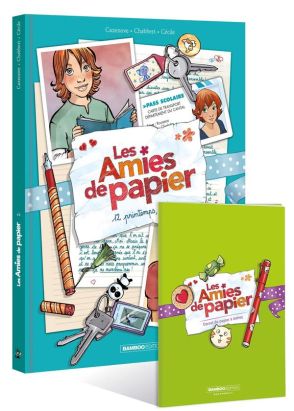 Les amies de papier tome 2 + set papeterie