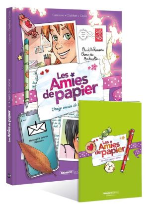 Les amies de papier tome 3 + set papeterie