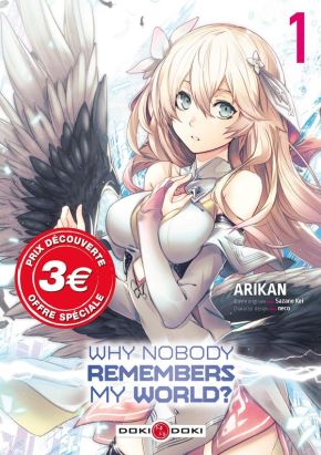 Why nobody remembers my world ? tome 1 (prix découverte)