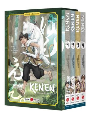 Ken'en - comme chien et singe - coffret tomes 1 à 4