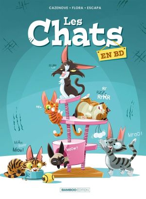 Les chats en BD tome 1