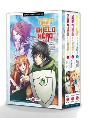 The rising of the shield hero - pack tomes 1 à 3