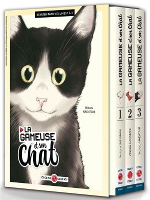 La gameuse et son chat - starter pack tomes 1 à 3