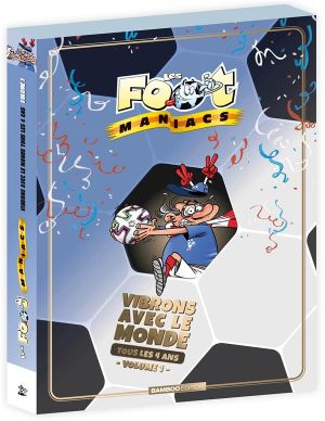 Les footmaniacs - anthologie coupe du monde - tomes 1, 4 et 8