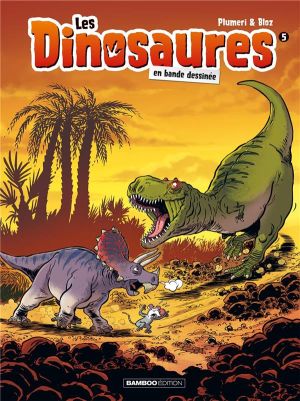 Les dinosaures en BD tome 5 (top humour 2023)