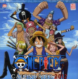 one piece calendrier 2012