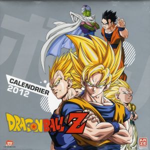 dragon ball z calendrier 2012
