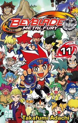 beyblade metal fury tome 11