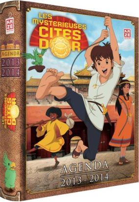 les mystérieuses Cités d'or - agenda scolaire 2013-2014