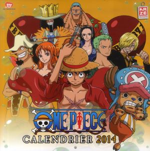one piece - calendrier 2014