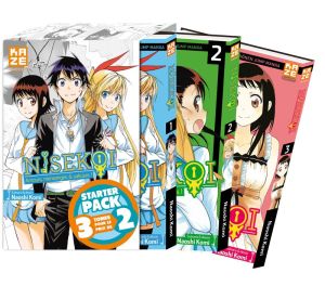 Nisekoi - Starter Pack tome 1 à tome 3