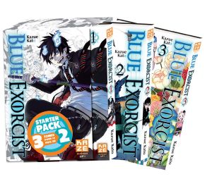 Blue exorcist - Starter Pack tomes 1 à 3 - édition 2016