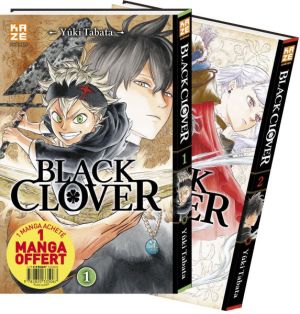 Black Clover - pack découverte tomes 1 et 2