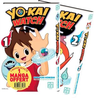 Yo-Kai Watch - pack découverte tomes 1 et 2