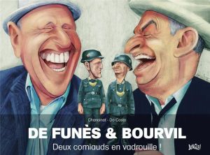 De funès et bourvil, deux corniaux en vadrouille