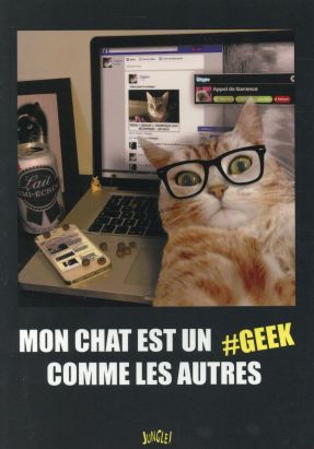 Mon chat est un geek comme les autres