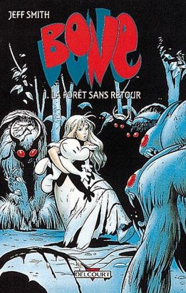 bone tome 1 - la forêt sans retour - noir et blanc