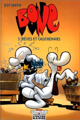 bone tome 3 - rêves et cauchemars - noir et blanc
