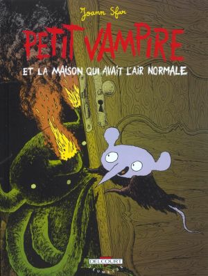 petit vampire tome 4 - petit vampire et la maison qui avait l'air normal