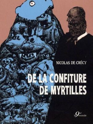 de la confiture de myrtilles